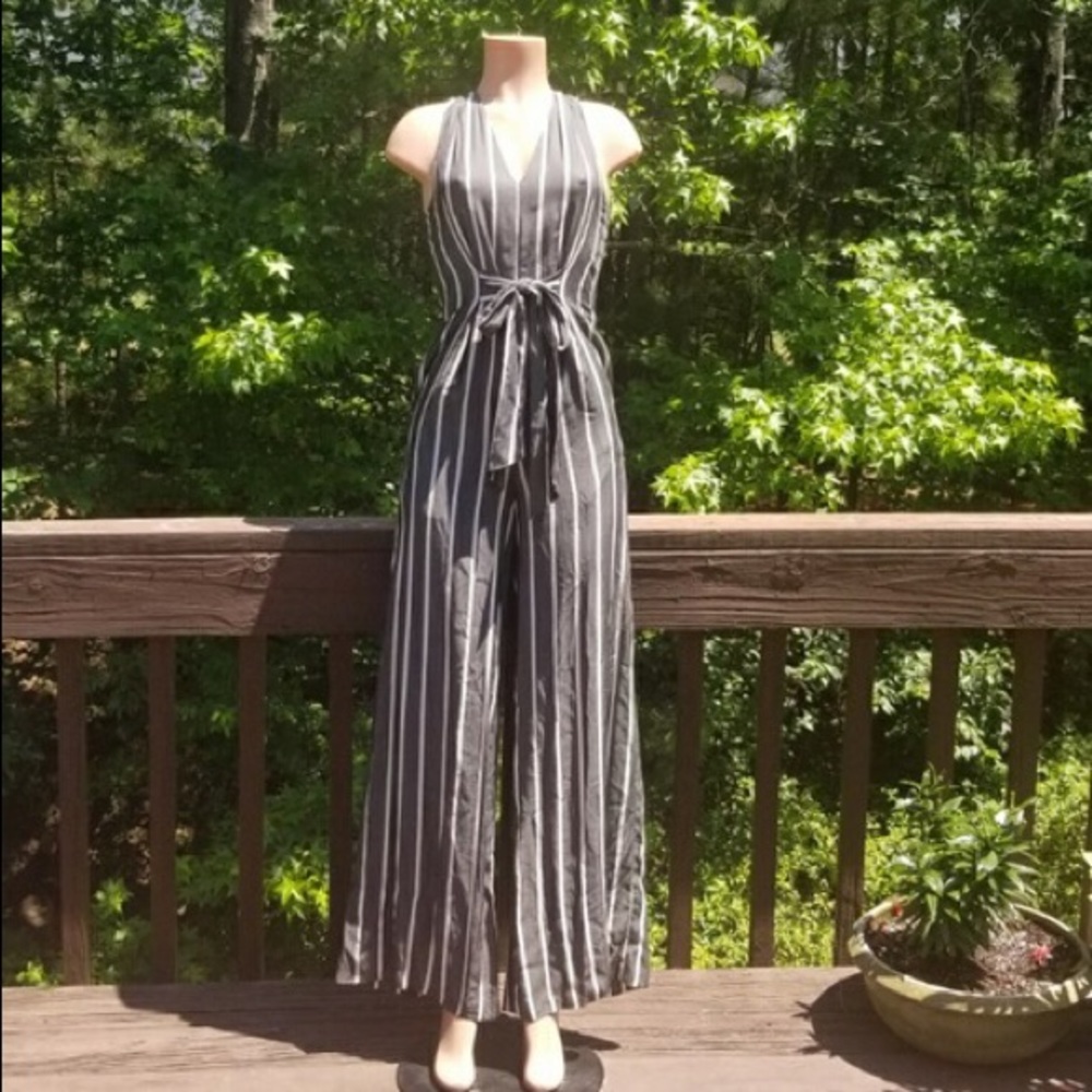 Striped Jumpsuit